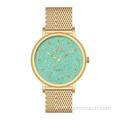 Glitter Dial For Men's Quartz Wrist Watch